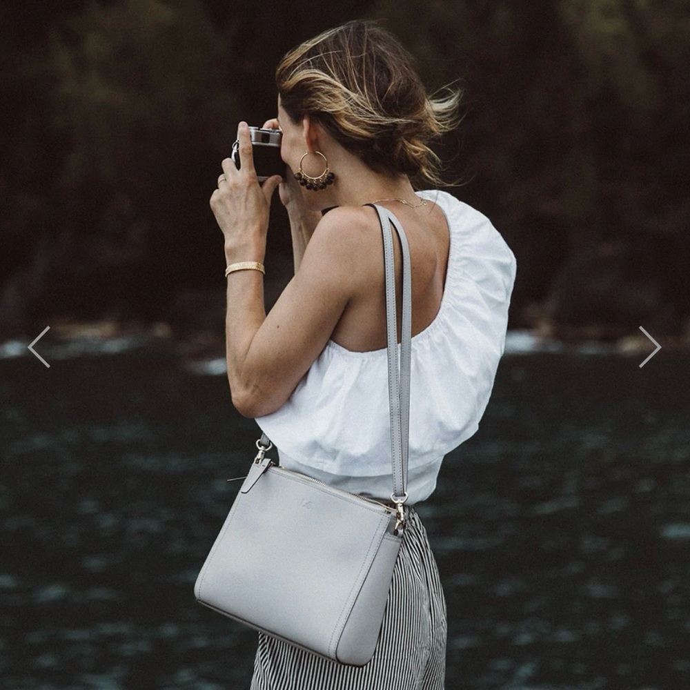 Lo and Sons Pearl Crossbody Bag